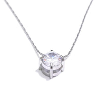 Load image into Gallery viewer, CLASSIC ROUND DIAMOND PENDANT - shopvinchi - CLASSIC ROUND DIAMOND PENDANT
