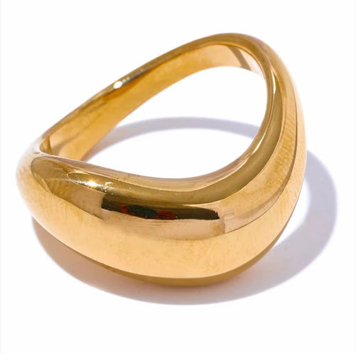Chunky Dome Ring - shopvinchi - Chunky Dome Ring