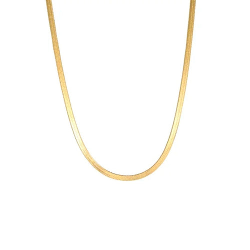 Flat Snake Necklace - shopvinchi - Flat Snake Necklace