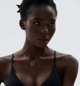 Geometric Elegance Necklece - shopvinchi - Geometric Elegance Necklece