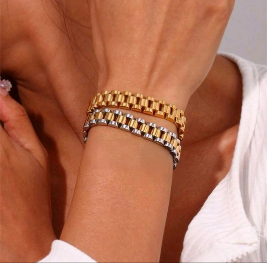 Gold Filled Presidential Bracelet - shopvinchi - Gold Filled Presidential Bracelet